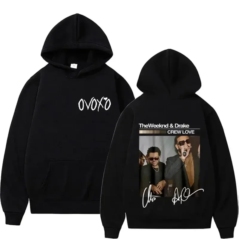 Retro The Weeknd Graphic Hoodie After Hours Til Dawn Oversized Sweatshirt Men's Women's Hip Hop Rock Hoodies Harajuku Streetwear