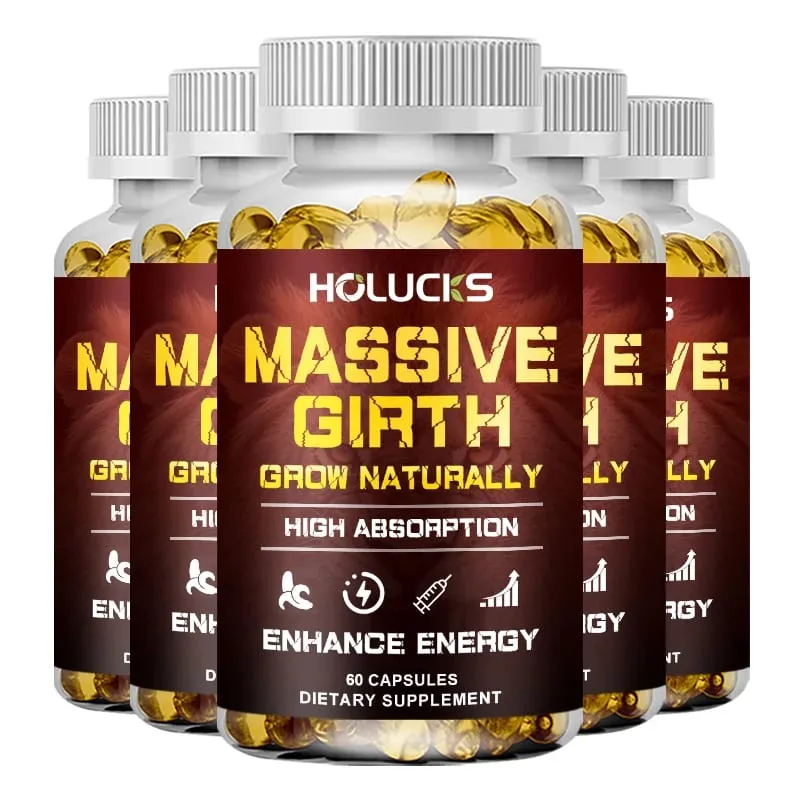 Advanced Men's Health Supplement with Ashwagandha & Maca Root Support Male Vitality Enhanced Stamina Stress Performance