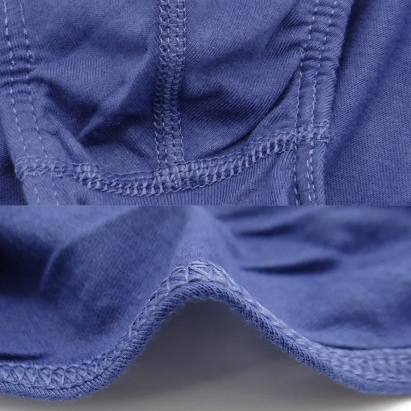 1 件棉質內褲男士舒適內褲男透氣內衣內衣內褲 Plue 尺寸 Xl -5XL