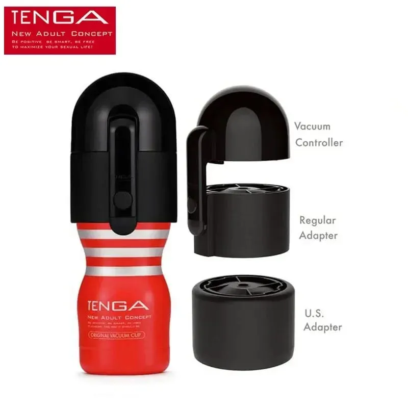 Electric Sucking Masturbation Cup Japan Original Reusable Vacuum Controller Sex Cup Soft Silicone Vagina Male Sex Toy