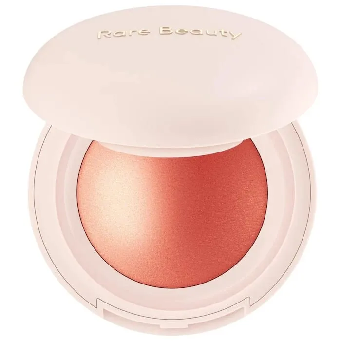 Rare Beauty 3D Face Brighten Blush Highlighter Powder with Mirror Cosmetic Contour Bronzer Shimmer Luminizer Stick Makeup Tool