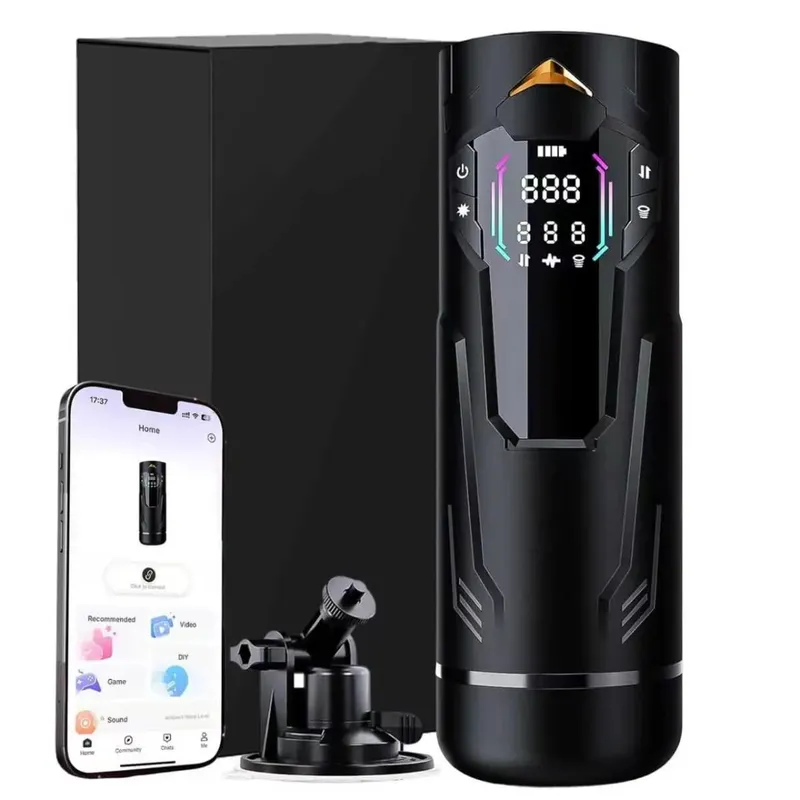 Masturbador masculino telescópico automático 7 modos de rotação de impulso bolso buceta boquete sexo máquina pênis bomba pistão mastubator