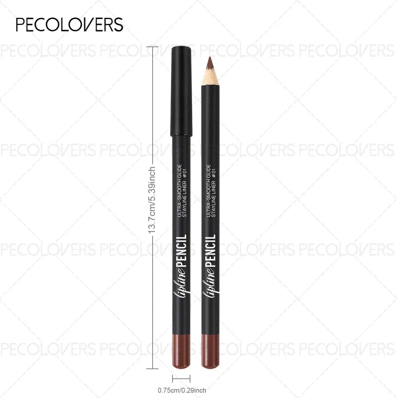 Long-Lasting Matte Lip Liner Sweat-Resistant Smudge-Free Durable & Smooth Lipliner For Makeup Newbies & Enthusiasts