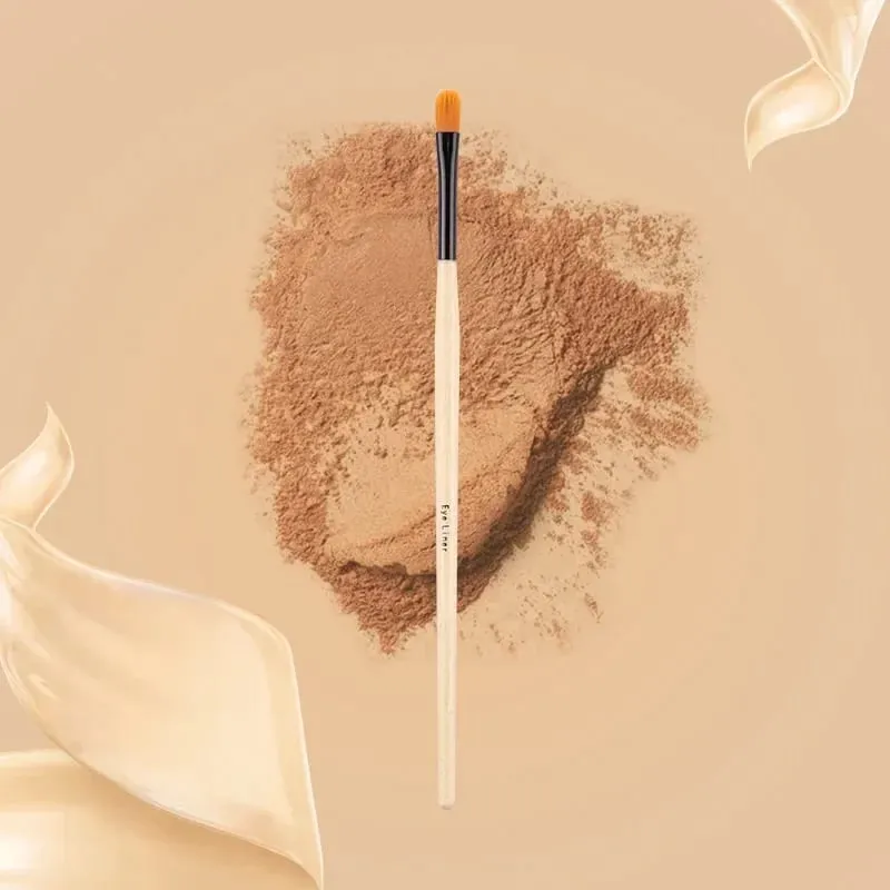 Pincéis de maquiagem profissional para base de vassoura, delineador de olhos, sombras, contorno, brilho labial, pincel cosmético