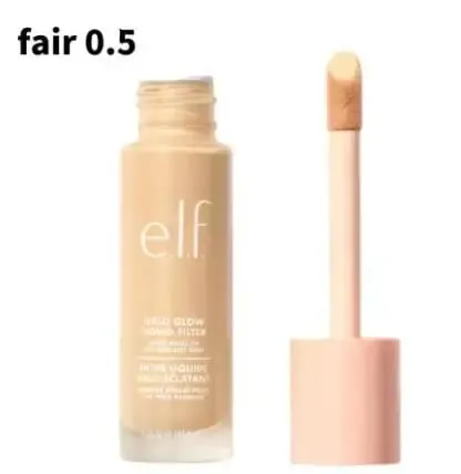 ELF Produtos de maquiagem iluminam base líquida cola Power Grip Primer controle de óleo não gorduroso 8 horas sem tirar maquiagem