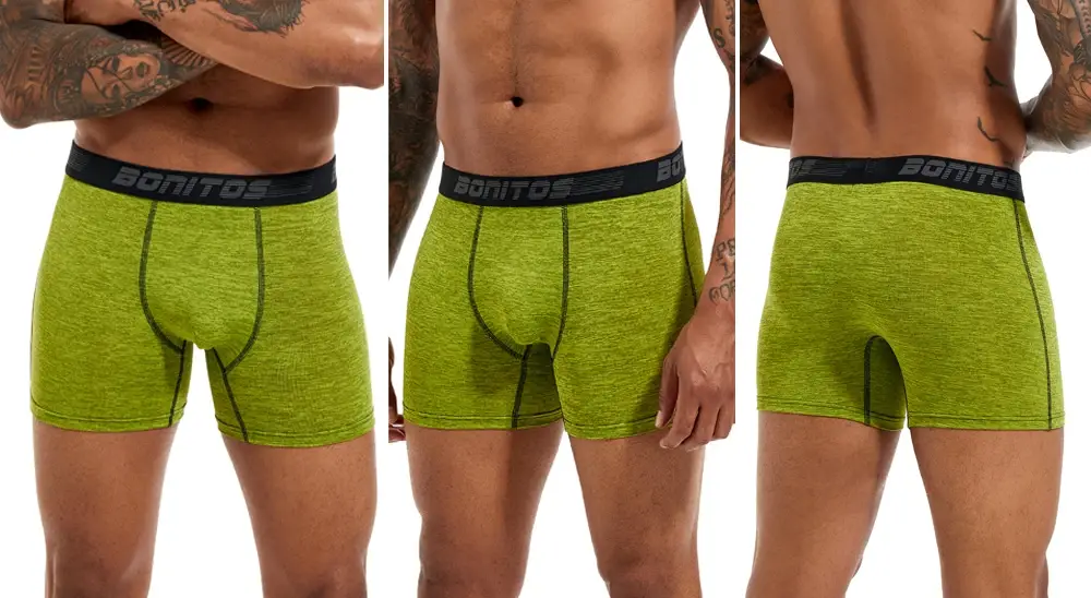 4pcs Men's Panties Sexy Underpants Mens Polyester Boxer Short Brand Underwear For Man Boxers Breathable Trunks M-XXXXL