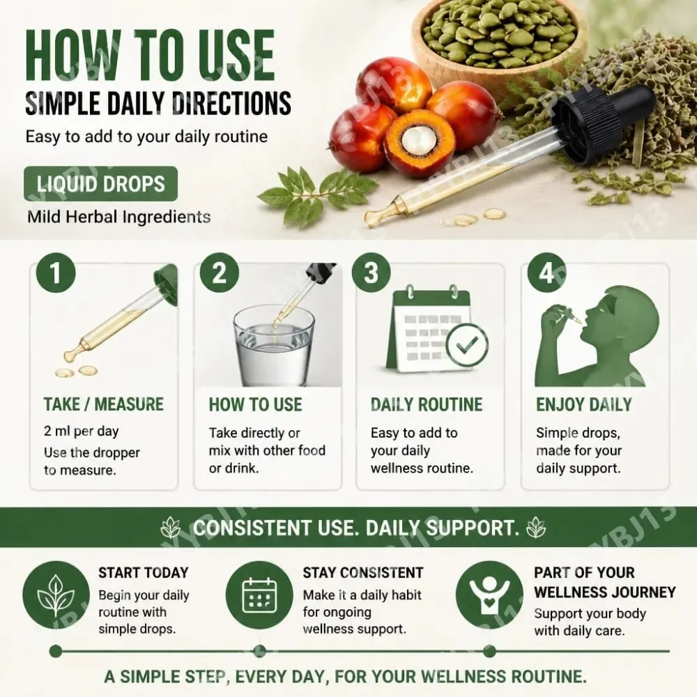 Docteat Prostate Support Liquid Drops Saw Palmetto Nettle Root Pumpkin Seed Extract Men's Daily Wellness 60ml 2 fl oz 30 Days
