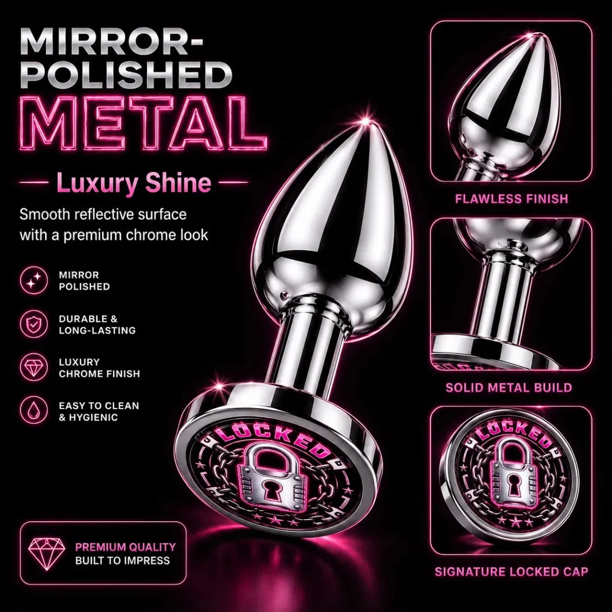 Black Spades Butterfly Metal Anal Plug for Women Men Couples Butt Plug Butt Toy Dildo Masturbator Anal Sex Toy for Adult Product
