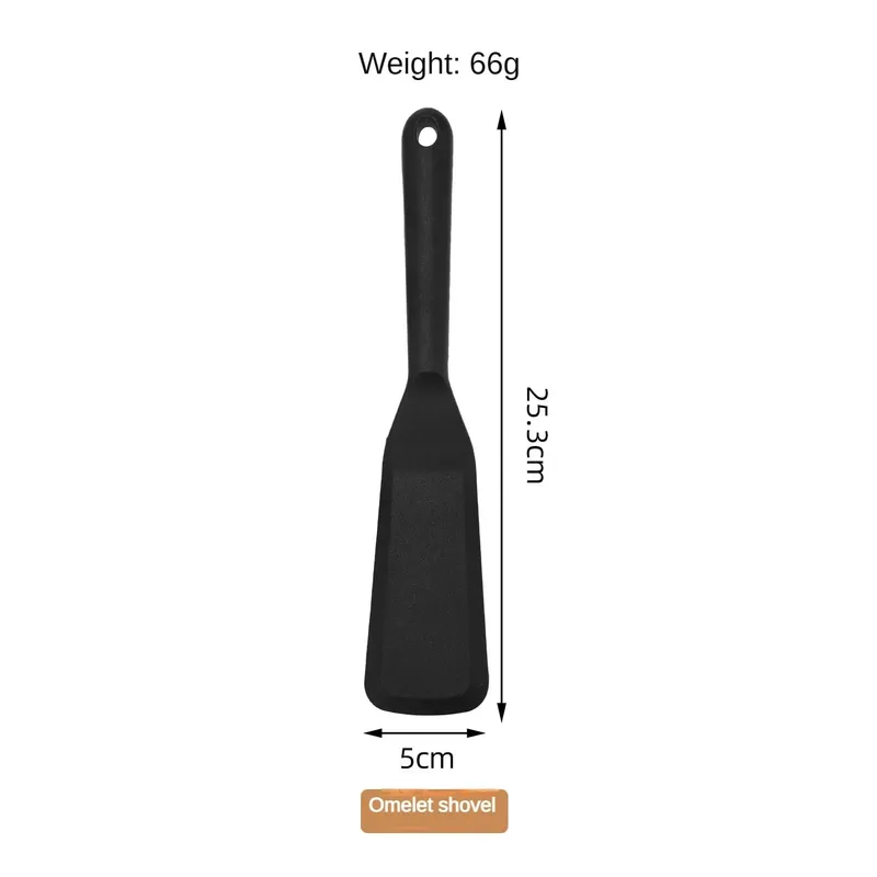 1/10PCS Food-Grade Silicone Kitchen Tools Set Heat-Resistant Slotted Spoon for Non-Stick Cookware & Hot Pot Multi-Use Strainer