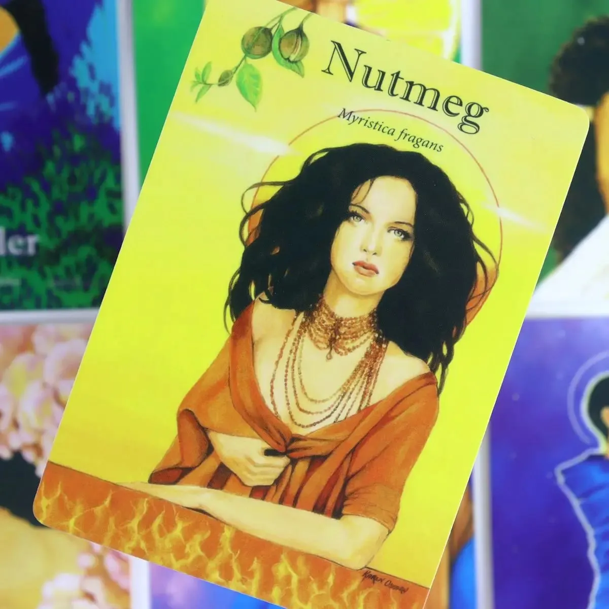Aromatherapy Insight Cards - A Powerful Tool To Help You Tap Into Your Intuition 42 Pcs Oracle Cards 10.4*7.3cm