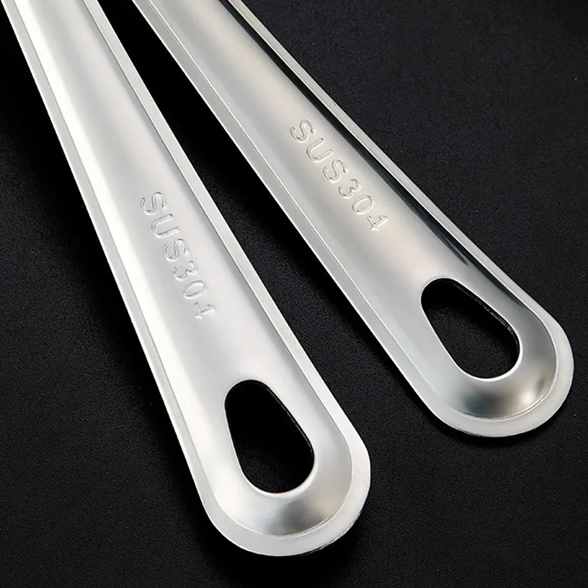 304 de aço inoxidável colher coador concha filtro filtro skimmer coisas úteis para utensílios cozinha — image 5