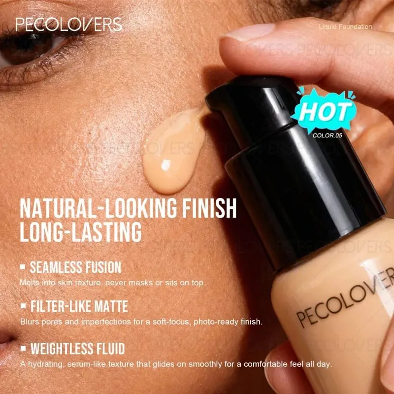 5PCS Face Set Foundation+repair Stick+base Bar Before Makeup+highlight+makeup Brush Waterproof Full Set of Face Cosmetics