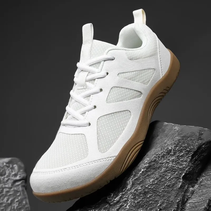 Mais tamanho minimalista sapatos descalços leve respirável zero solas homens tênis de corrida ao ar livre dedo do pé largo sapatos casuais caminhada