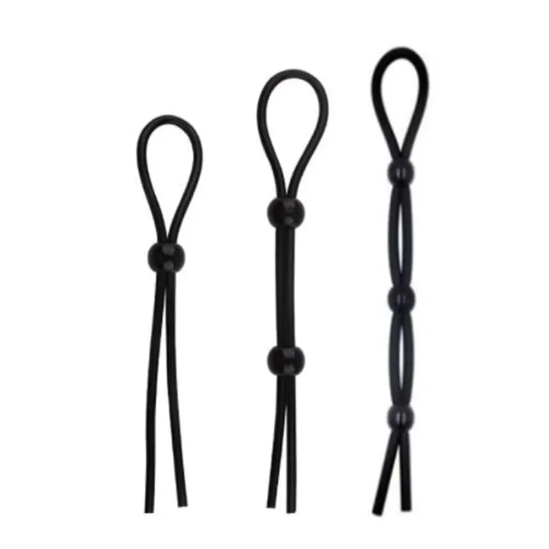 Anéis penianos de ereção com atraso de tempo de silicone ajustável, anéis penianos sexy, produtos sexuais, aparelhos masculinos e produtos adultos