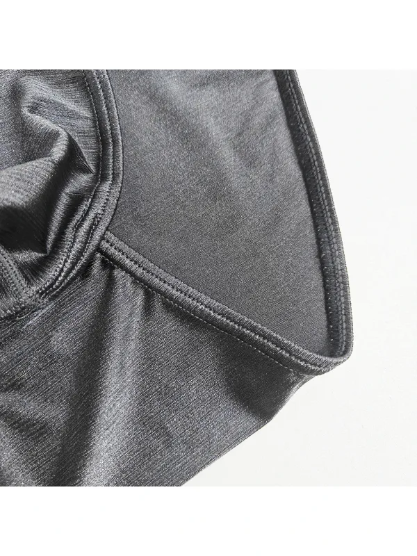 Men's Solid-Color Low-Waist Triangle Underwear Breathable Sexy Bottom Pants Trendy 1-Piece Set Mature Style Promotional Price