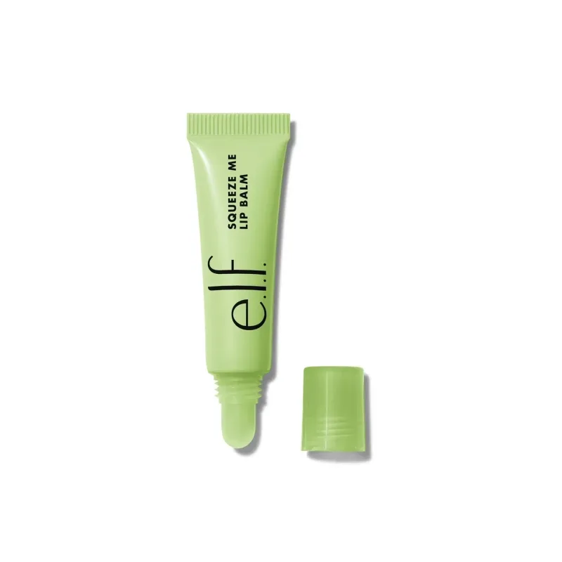 Popular marca elf portátil sabor de frutas brilho labial fino hidratante reparação nutritiva melhorar linhas labiais colorido bálsamo labial cosméticos