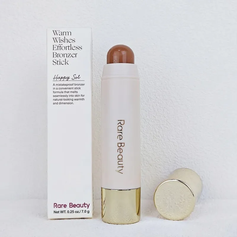 Rare Beauty Serene Gentle Mellow Solac Liquid Bronzer Shade Face Contour Smooth Highlight Mirror Lasting Natural Shadow Makeup