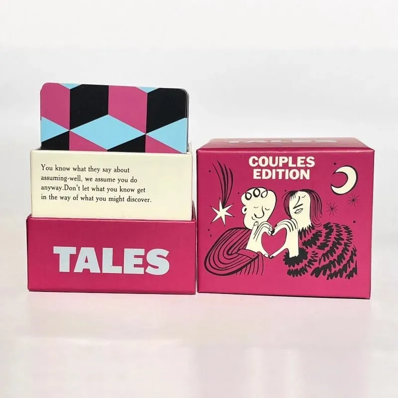 Communication Question-and-answer Card Couples Dating Family Gathering Chatting Interactive Board Game Card.