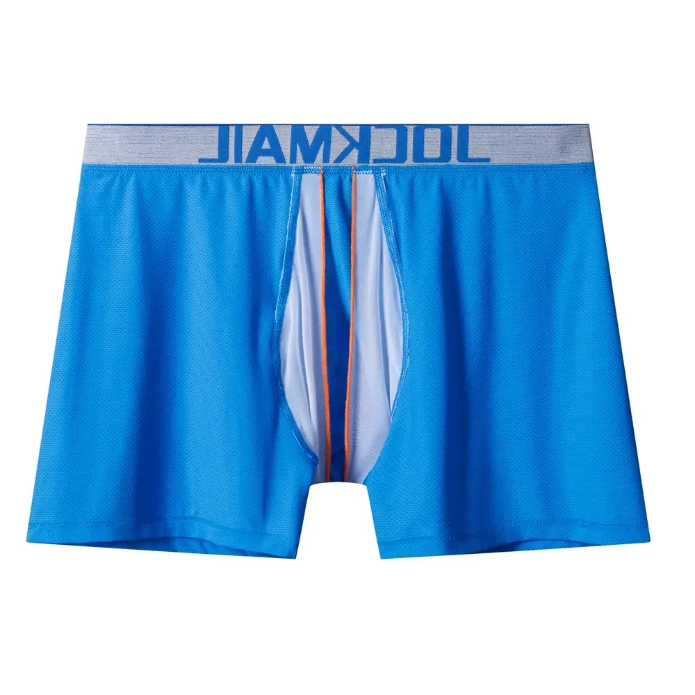 Sexy Men Underwear Men's Boxer 3D Hammock-shaped Pouch Designed Breathable Mesh Panels Men Boxershorts Trunk Male Underpants