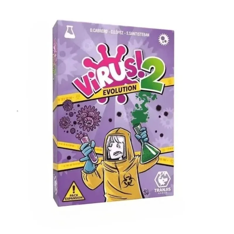 Jogo de cartas de vírus interessante e evolução de vírus 2, o jogo de tabuleiro contagiantemente divertido para festa de aniversário de casamento