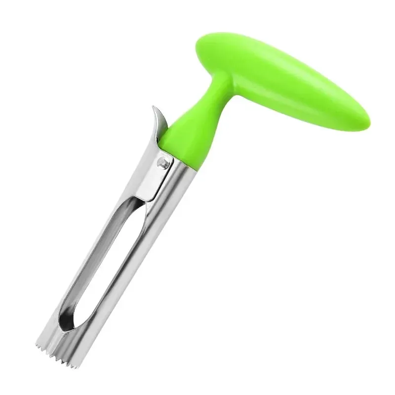 1pc de alta qualidade aço inoxidável cozinha apple core ferramenta máquina corte frutas afiada fácil de usar e limpo e durável
