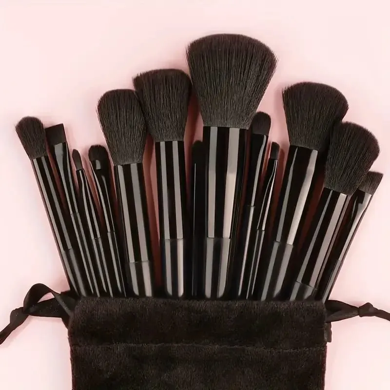 13PCS Makeup Brushes Set Soft Fluffy Eye Shadow Highlighter Concealer Brush Blush Loose Powder Brush Blending Women Beauty Tools