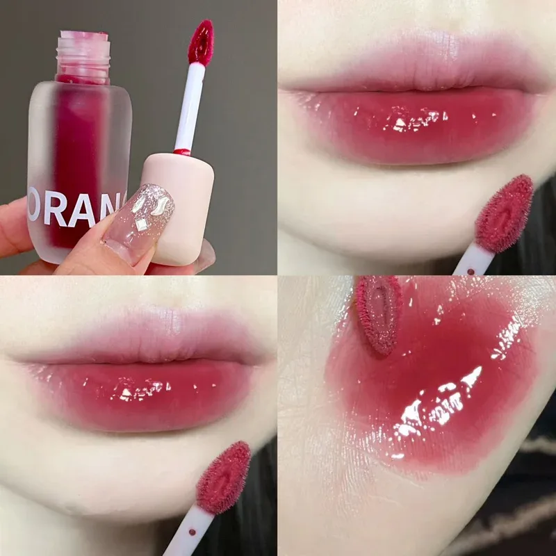 Matte Frosted Lip Gloss Long‑Wear Non‑Sticky Liquid Lipstick Moisturizing Pigmented Lip Tint Daily Makeup Cosmetic