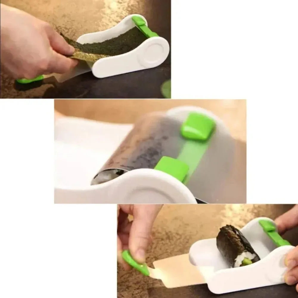 Molde de rolo de carne e vegetais artesanal, ferramenta de rolo de folha de uva, acessórios para fazer sushi, 1 peça