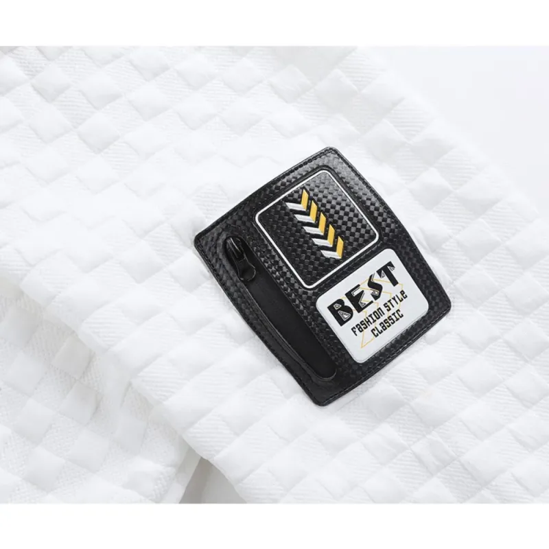 Moletom masculino com zíper de um quarto casual outono mock pescoço branco solto pulôver manga longa sólido gráfico zip up moletom