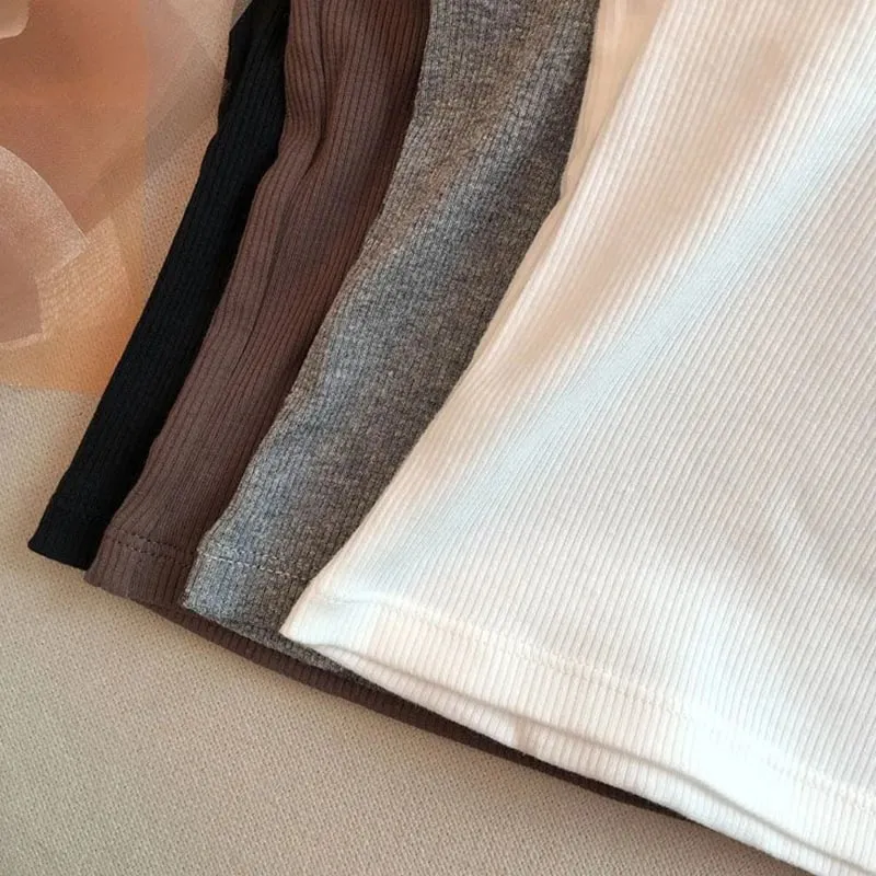 女款純色細肩帶無袖修身吊帶背心附胸墊夏季外穿女短上衣背心