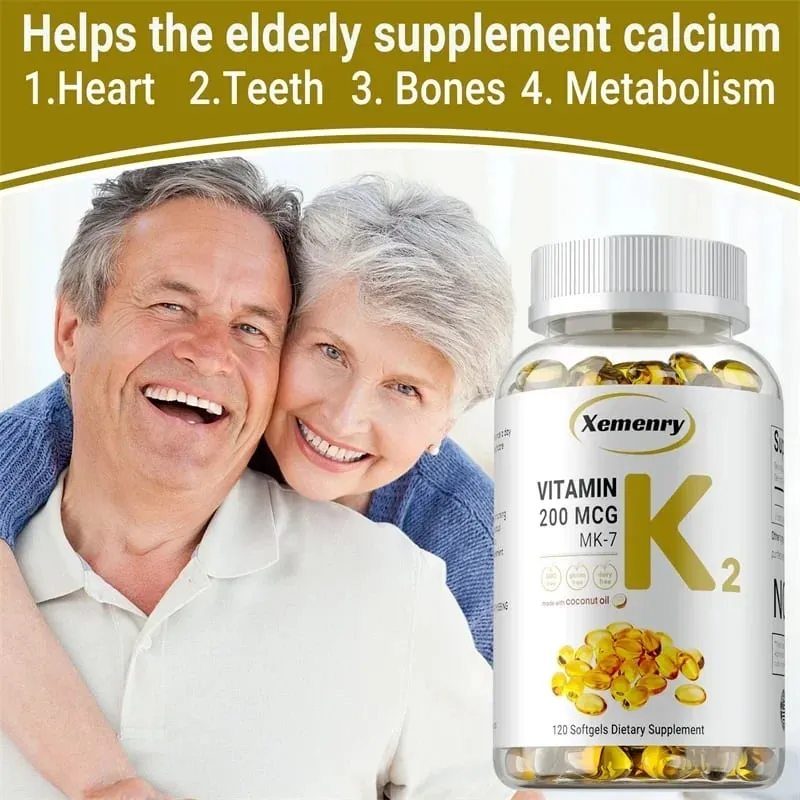 Suplemento de vitamina K2 MK-7 - apoia a densidade óssea, dentes, pele, coração, saúde e imunidade — image 6