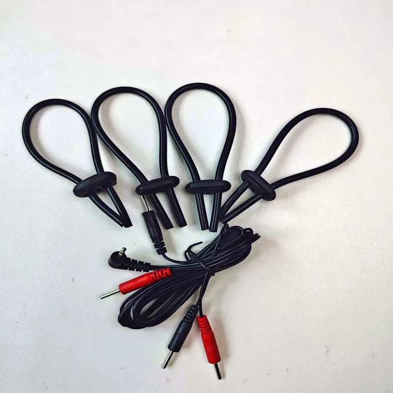 Taser anel de choque elétrico masculino masturbar estimular a ereção do pênis brinquedo sexual em gay e-stim massagem bondage pênis escroto cockring