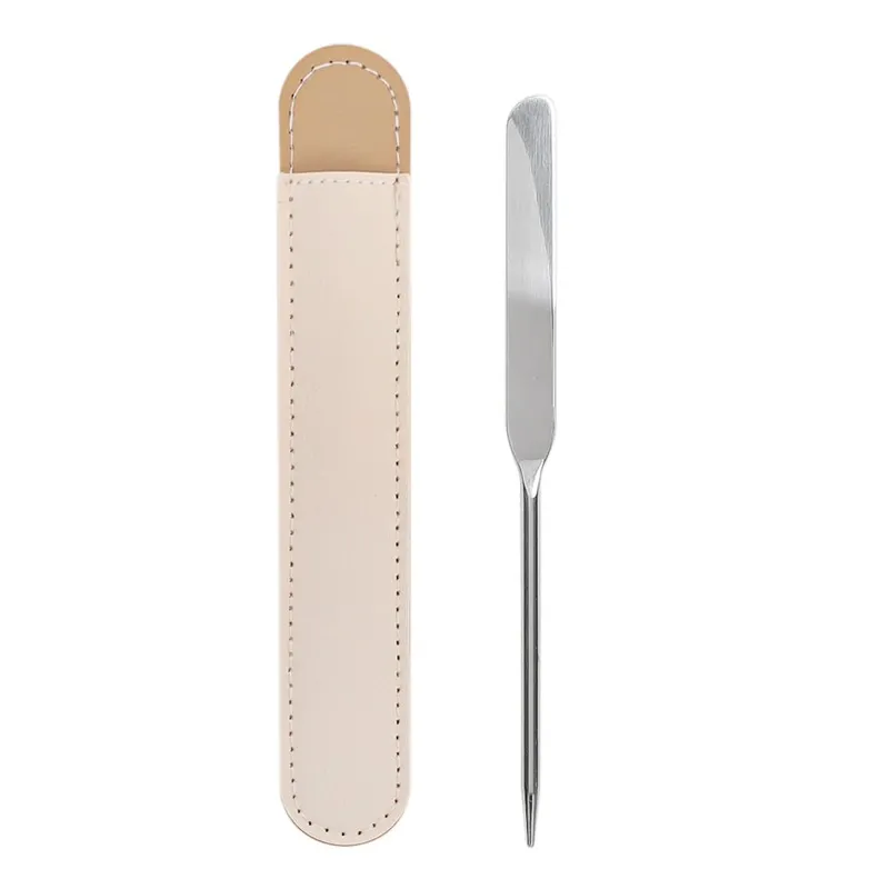 Espátula de maquiagem profissional, pincel para base e mistura de base líquida, sombra, base facial, ferramenta de beleza