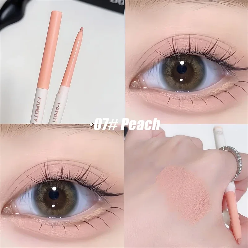1PC Lying Silkworm Eyeliner Gel Pen Smooth Long Lasting Matte Eyeliner Waterproof Eye Liner Gel Pencil Quick Dry Korean Makeup