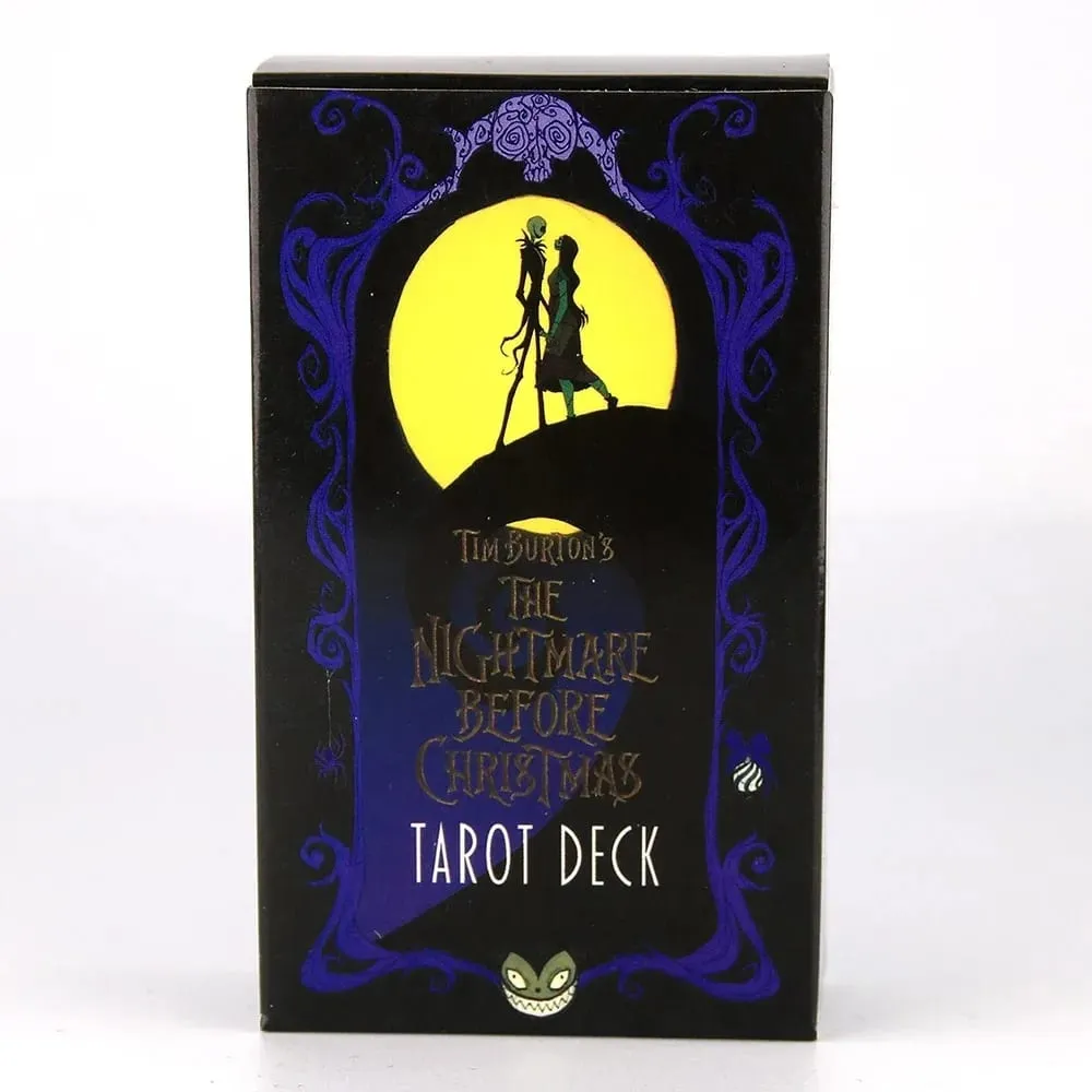 10.3*6cm fortuna pesadelo antes do natal taort sortilégio jogo de tabuleiro alta magia tarô deck rider waite — image 5