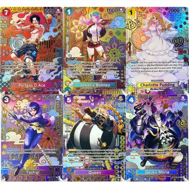 Conjunto completo de cartas de jogo de peça única sp, coleção completa de cartas raras de alta qualidade, réplica diy de cartão proxy de folha de anime [inglês/japonês]