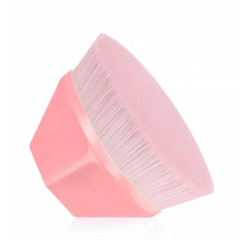 Pincel mágico de maquiagem para base, creme bb líquido sem rastros, escova de cabelo macia de fibra de alta densidade, ferramentas de beleza para meninas com caixa