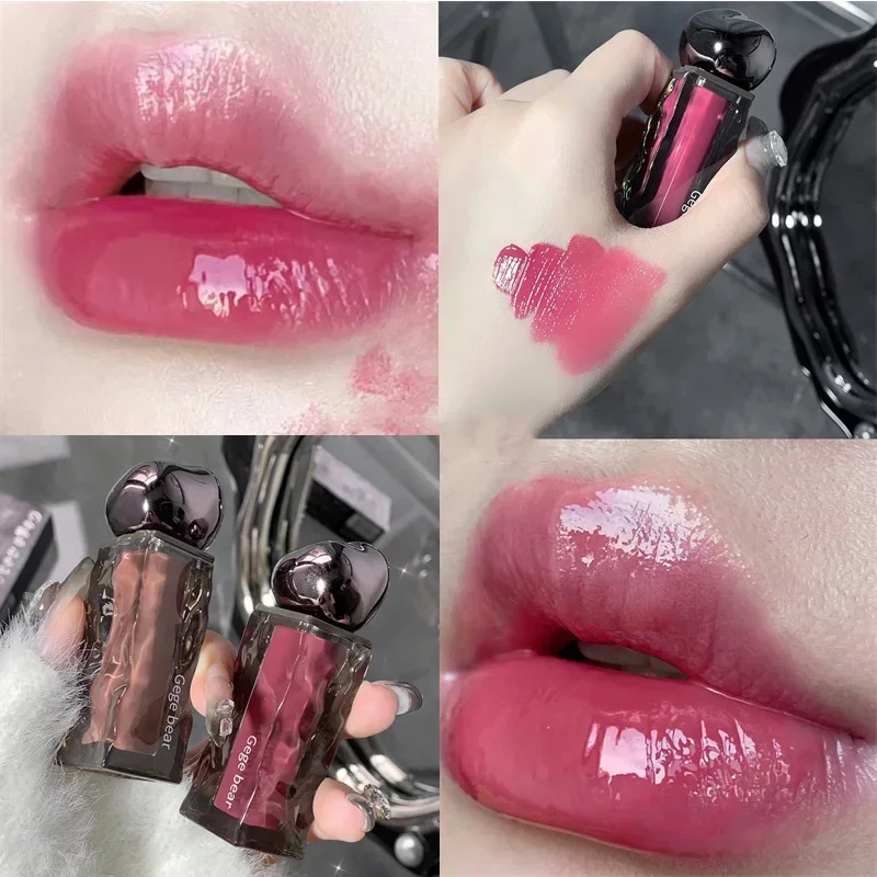 7 cores espelho tingimento brilho labial hidratante batom líquido à prova dlong água longa duração matiz labial vermelho coreano maquiagem natural cosméticos
