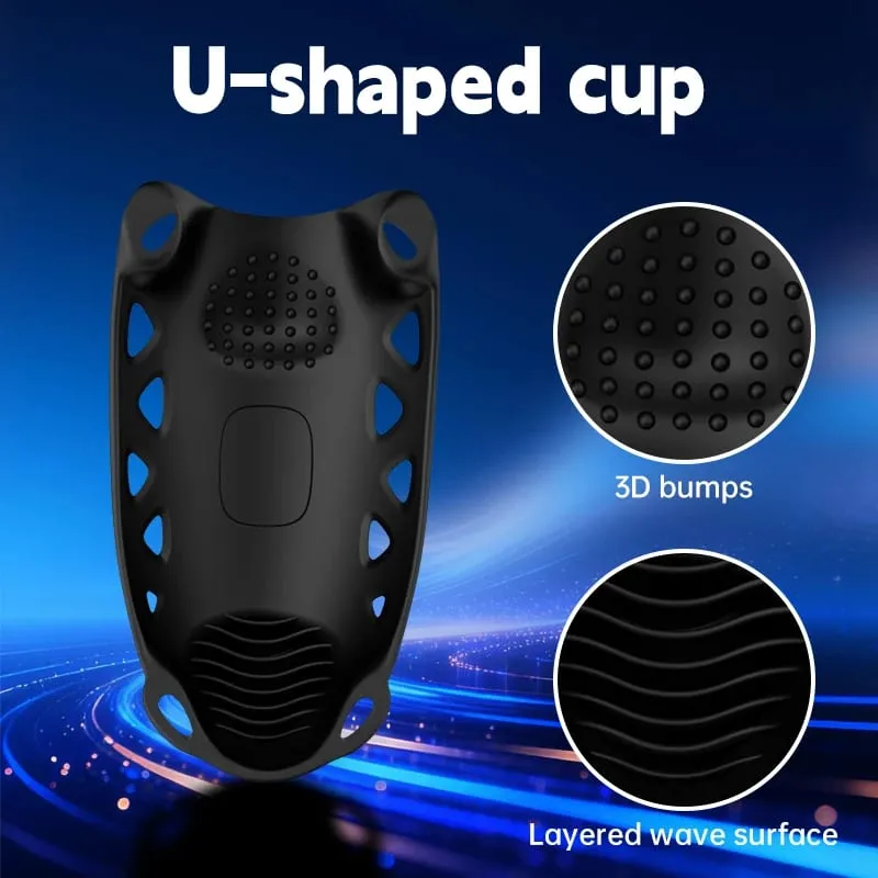 Vibrador para treinamento de pênis, masturbador masculino para treinamento de pênis, controle por aplicativo, treinador de glans, estimulador de testículos, brinquedos sexuais para homens