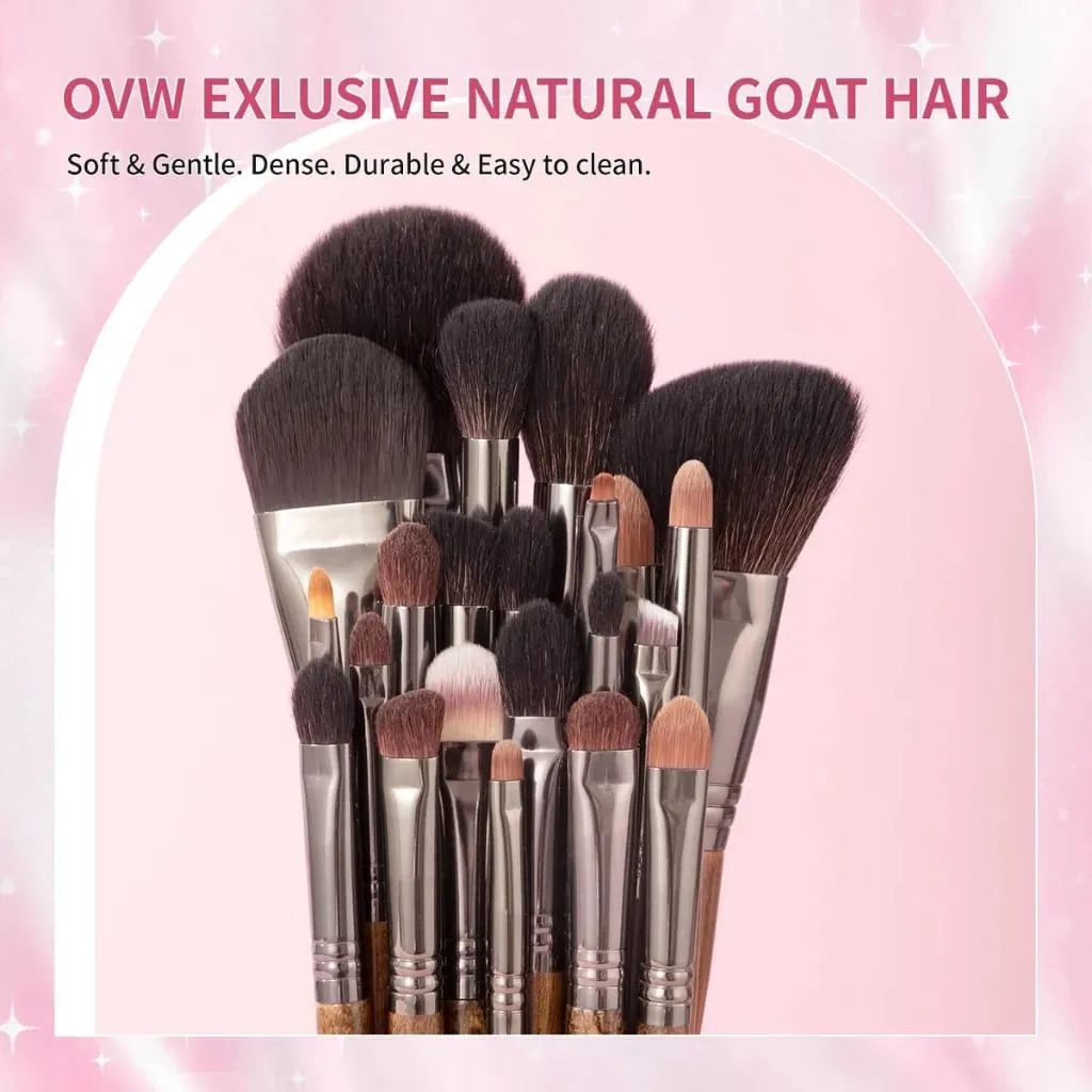 OVW Make up Brushes Set Pincel de maquiagem profissional para base rosto sombra maquiagem XQ3-24