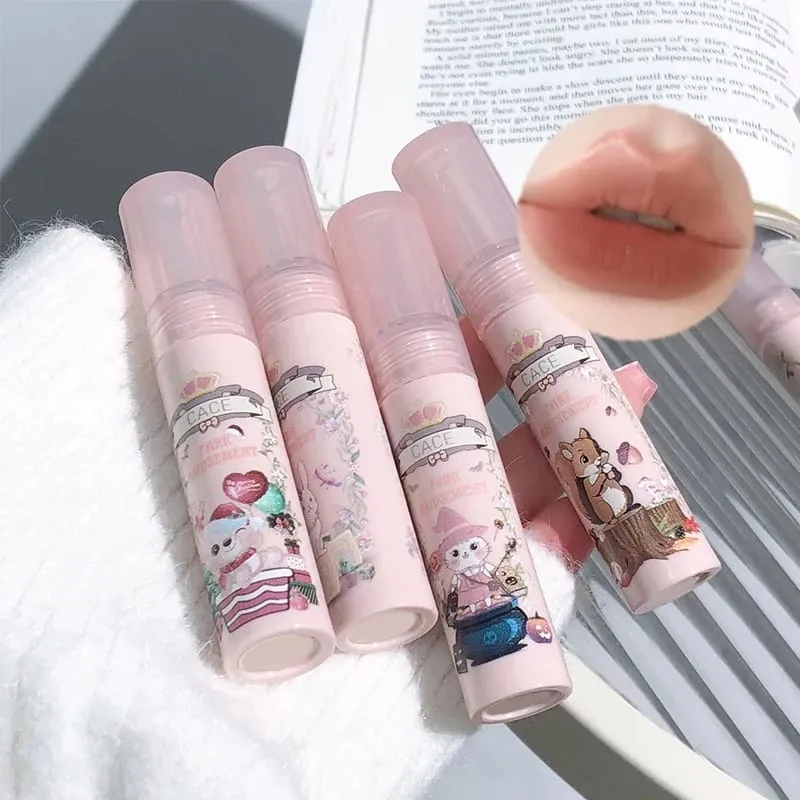 Matte Liquid Lipstick Makeup Set Sexy Red Tint For Lips Long Lasting Lipgloss Waterproof Lip Mud Cosmetics Kits 6 Colors