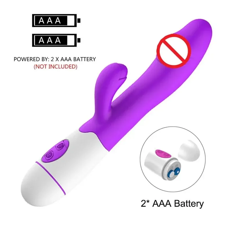 Coelho vibrador vibrador vibrador poderoso dupla vibração g ponto clitóris estimulação masturbadores massageador vaginal adulto para mulheres brinquedos sexuais — image 7