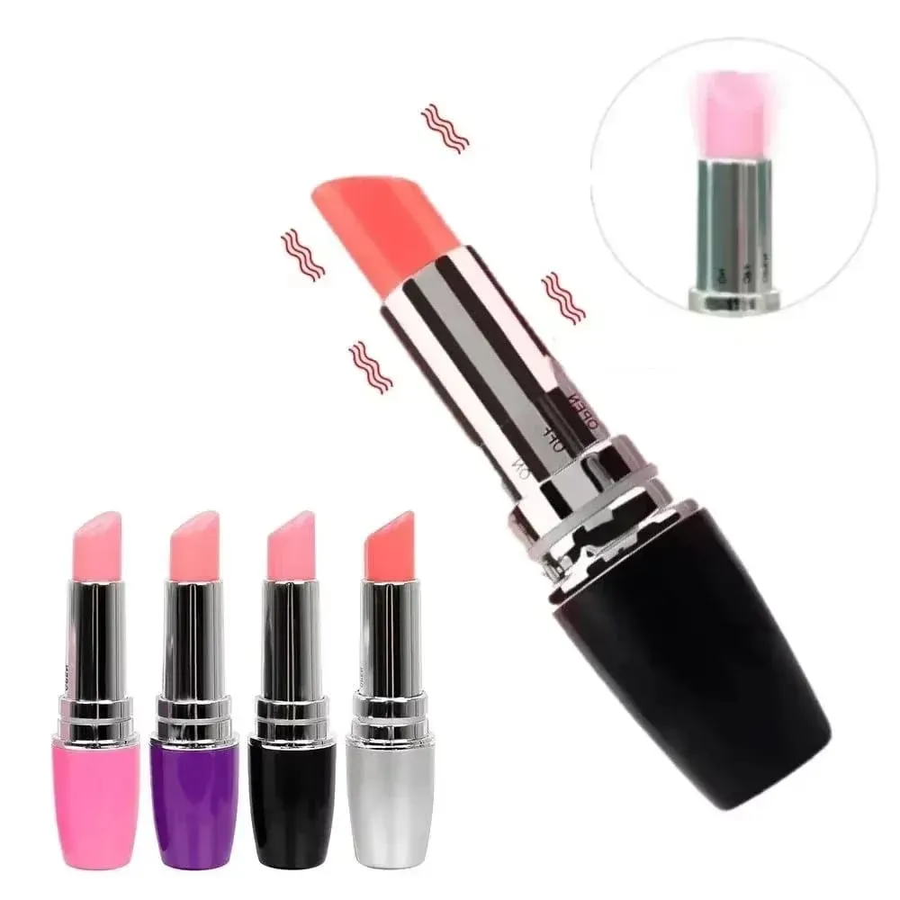 Mini batom bala vibrador poderoso g ponto clitóris estimulador massageador masturbação feminina brinquedos sexuais adultos para produtos femininos — image 1