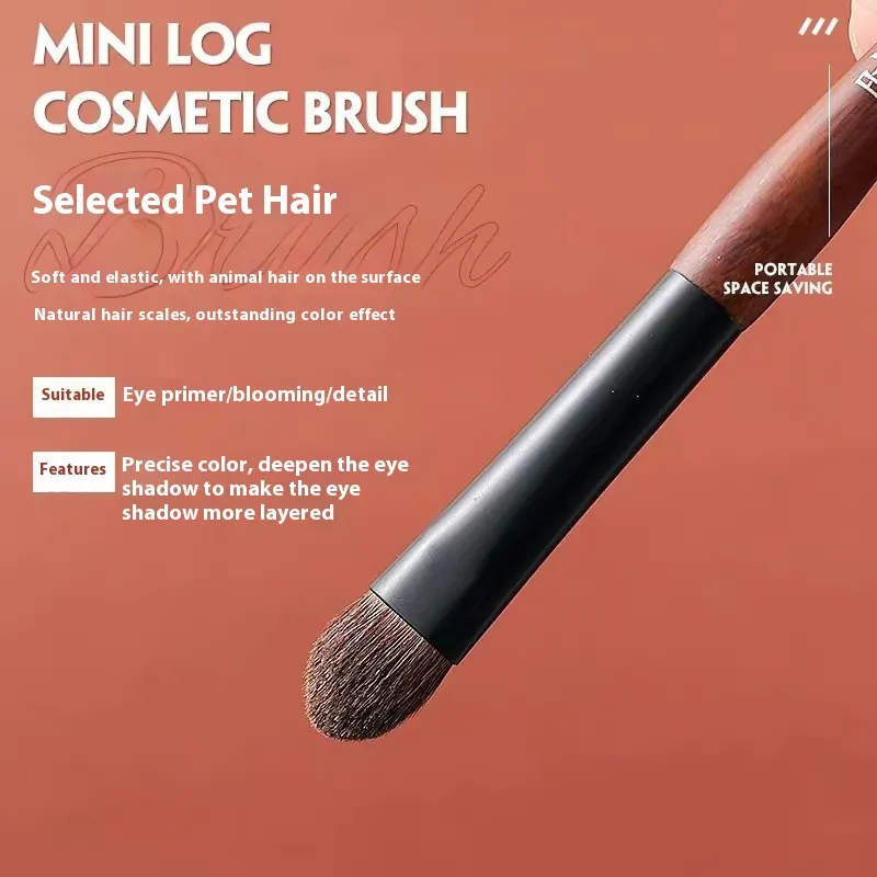 12pçs mini pincéis de maquiagem, pincel para sombra, pó solto, blush, base, viagem, portátil, pincéis de maquiagem com bolsa — image 2