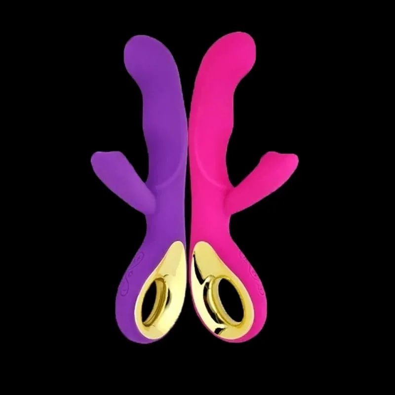 Vibrador coelho ponto g para mulheres, poderoso 10 estimulador de clitóris vibratório, massageador vaginal, brinquedos sexuais para prazer de casal — image 1