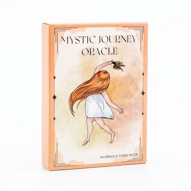 Baralho de tarô Tempest com tema oceano, conjunto de 78 cartas de adivinhação, 10,4 * 6,1 cm, lindamente projetado para jogos de tabuleiro e leitura de tarô