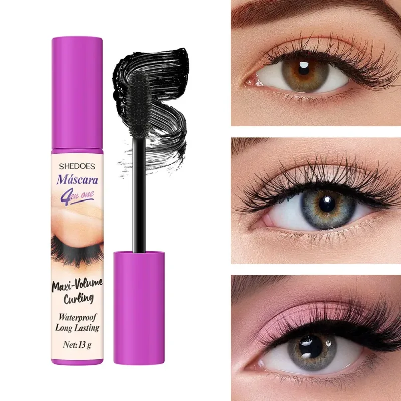 Rímel à prova d'água 5d, alongamento de cílios de longa duração, sedoso, extensão de cílios pretos, maquiagem, beleza, cosméticos coreanos