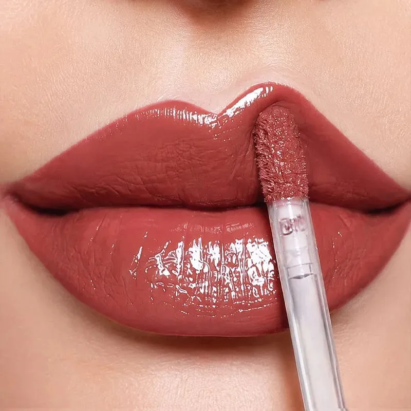 Conjunto de gloss labial e blush em bastão à prova d'água combinação de maquiagem de longa duração