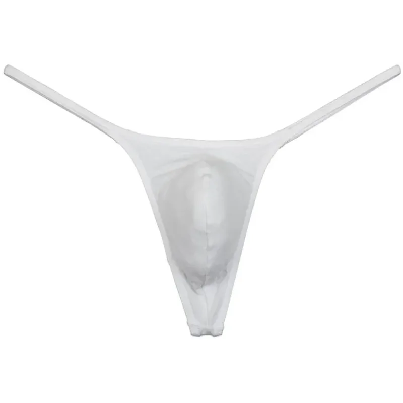 Homens Modal String Thong Cueca Masculina Cobertura Mínima Hipster T-back Jock Strap