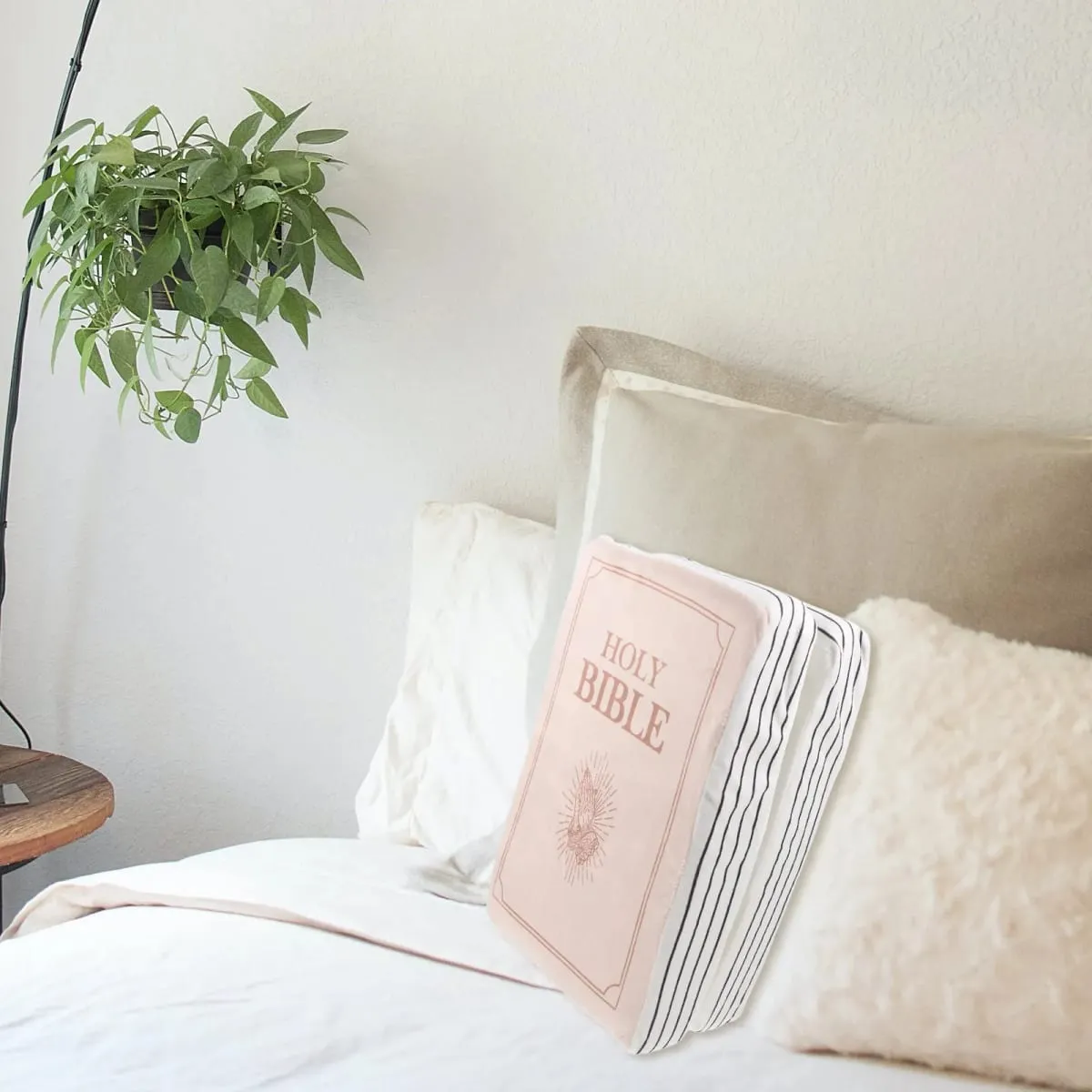 Bible Book Pillow Soft Creative Throw Pillow Decorative Couch Cushion Bible Fun Throw Book Small